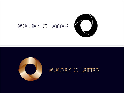 GOLDEN O LETTER golden color o letter logo gradient color o logo logo design logodesign luxurious o letter logo o gradient color logo o letter business logo