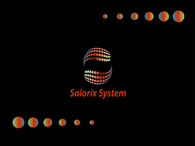 Salorix System 2 3d logo design gradient color logo letter logo logo logo design logo design branding logo mark logodesign logotype technology logo