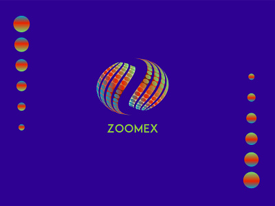ZOOMAX 2 3d logo design brand maker gradient color logo letter logo logo logo design branding logo mark logodesign logotype technology logo