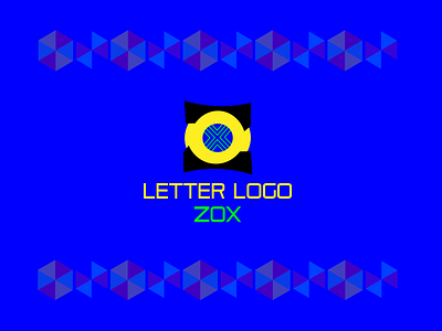 LETTER LOGO ZOX 3d logo design brand maker freelancing gradient color logo illustration letter logo logo logo design branding logo mark logotype