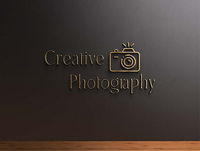 Photography Logo 3d logo design brand maker freelancing illustration logo logo design branding logodesign photographer photography photography logo photoshop technology logo