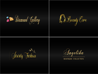 Luxury signature logo