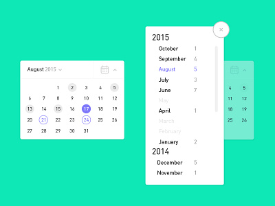 Calendar calendar ui web