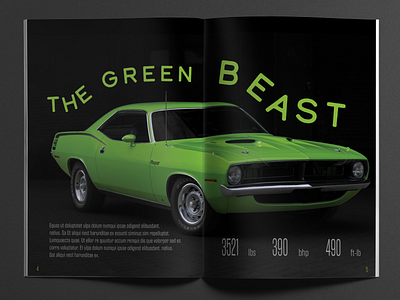 1970 Plymouth Cuda 440 "The green Beast"