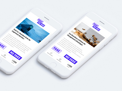 📰 Fake no Fake Game 🎲 app article branding design fake news flat game logo minimal news ui ux vector