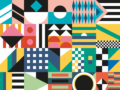 ✏️ Design with social impact 📒 color color palette design geometric minimal pattern