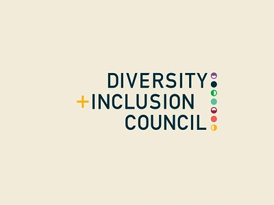 Diversity and Inclusion Council Logo branding branding and identity diversity icon iconography idenity inclusion logo logodesign logotype typogaphy