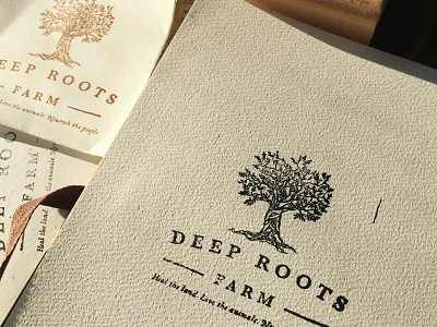 Deep Roots Farm Logo