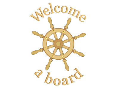 Welcome a board