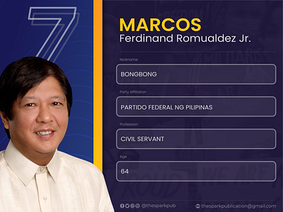 PHElection2022 - Bongbong Marcos announcement design graphic design layout layout and design