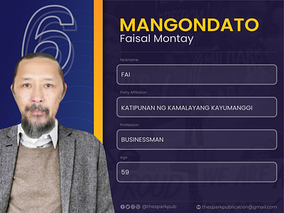 PHElection2022 - Fai Mangondato