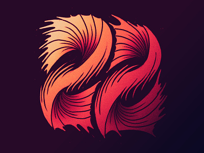 22 of Dragon Heart - August 2022 2 22 dragon drawing fantasy gradient handdrawn illustration letter lettering number numeral procreate sketch type typedesign typography wing