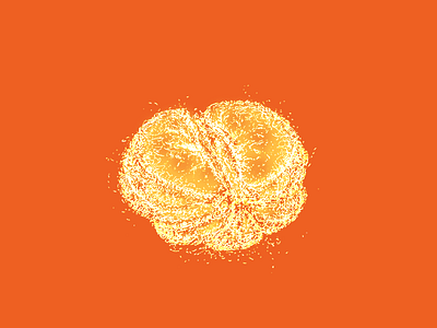 Tangerine illustration