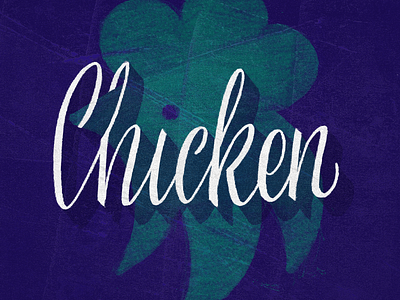 Chicken - Inktober bird chicken handdrawn illustration inktober letter lettering script texture type typography