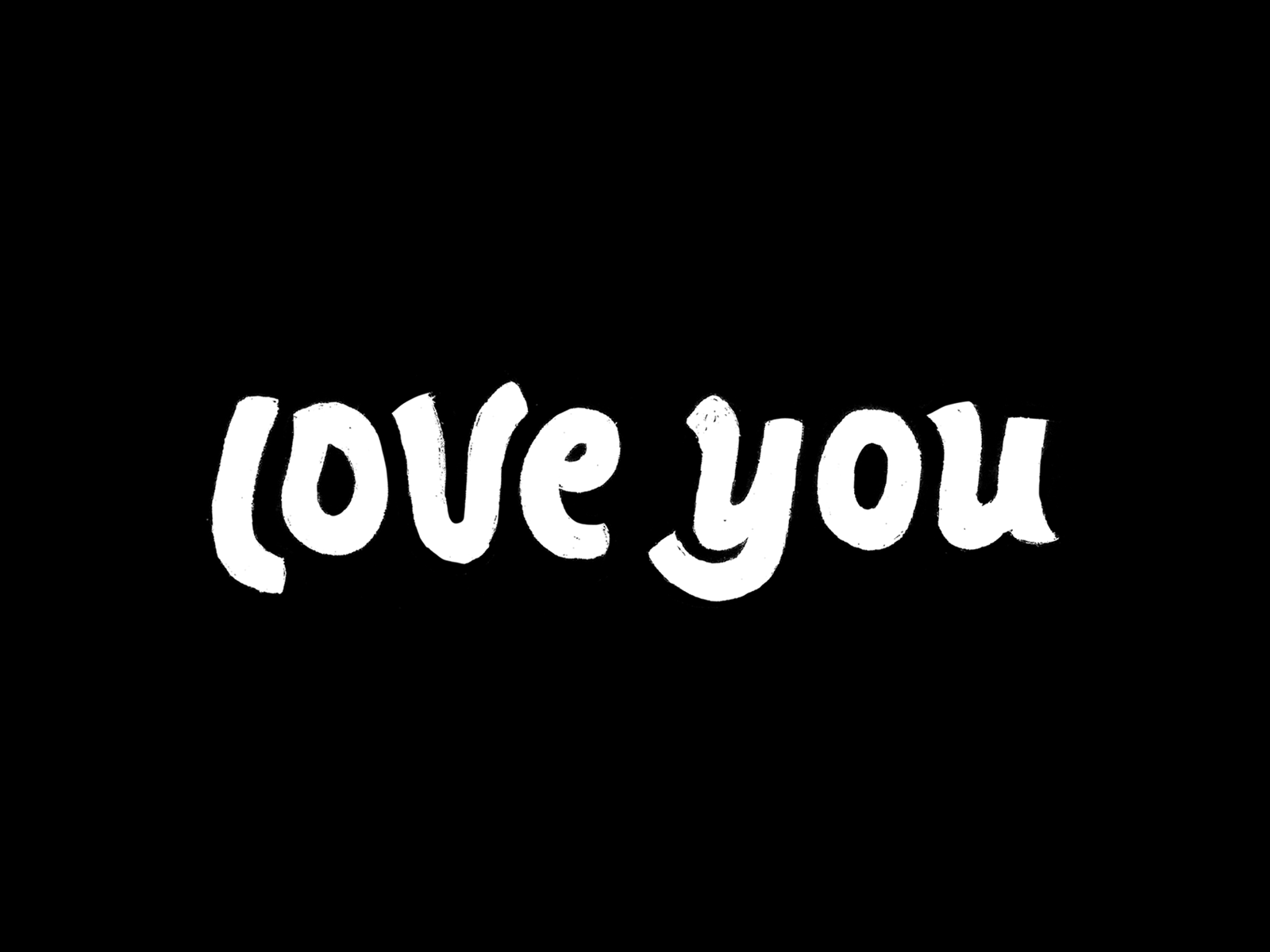 Love You - sketch by Viktoria Stalybka on Dribbble