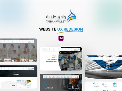 Taibah Valley - UX Redesign behance brand design brand identity branding design egypt illustration ksa logo mobile app new website redesign ui ux web app webservice website