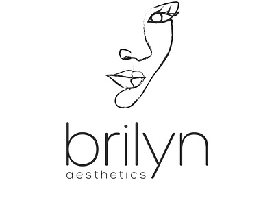 Brilyn Aesthetics Logo branding design graphic design illustration logo