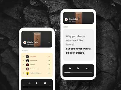 Music Player UI [Minimalist]