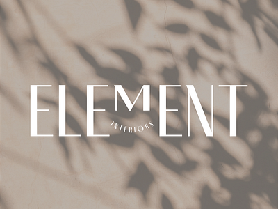 Element Interiors Branding branding business design interior design logo typography