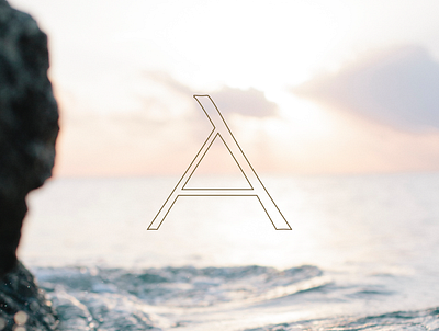 Aurelia by the Sea Lettermark branding business design hotel hotel branding logo typography