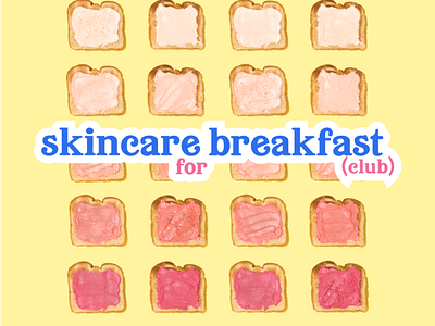 Skincare for Breakfast Club Graphic