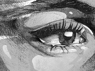 the eye black drawing eye girl grey illustration pencil thatt