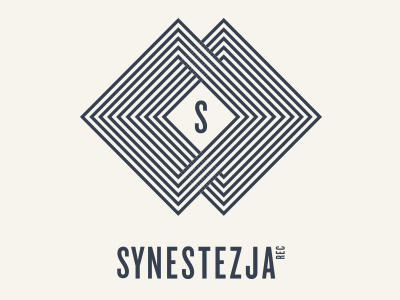 Synestezja line logo record s