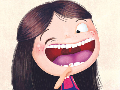 child book character / where is the milk tooth? characterdesign childrenbookillustration design draw illustration kids illustration storybook texture wacom cintiq