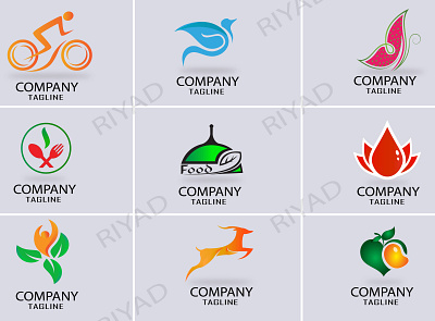 logo item business logo company logo creative design logo design flat illustration logo minimal modern modern design modern logo