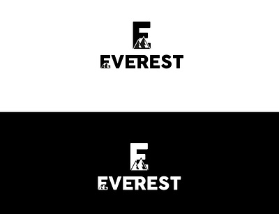 Everest Logo business logo creative design logo design flat logo minimal minimalist modern design