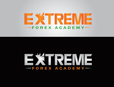 EXTREME LOGO branding creative design logo design extreme logo modern design