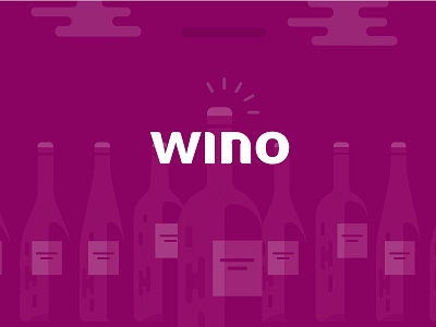 Wino app design logo mobile project ui wine
