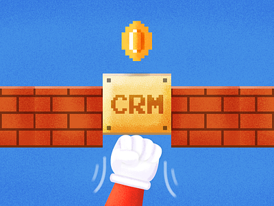 Choosing your sales CRM blog business crm freshsales freshworks game gamification gold illustration mario sales