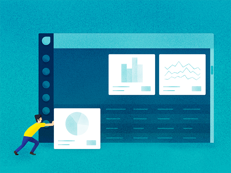 Reports Facelift ux ui texture human reports sales india product illustration feature crm chennai