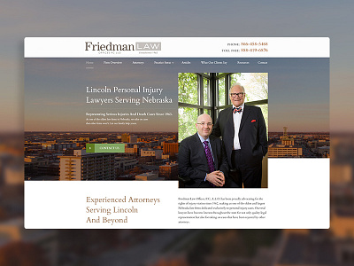 Friedman Website Design modern web design responsive design ui ui design web design