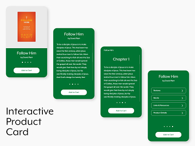 Interactive Product Card