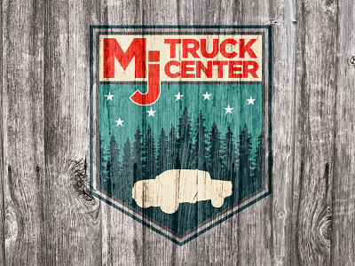 MJ Truck Center badge durham logo nc trucks