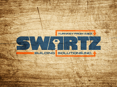 Swartz blue building gastonia key logo nc orange wood