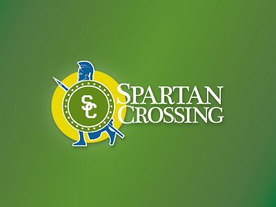 Spartan Crossing apartment blue green greensboro housing nc spartan student triad