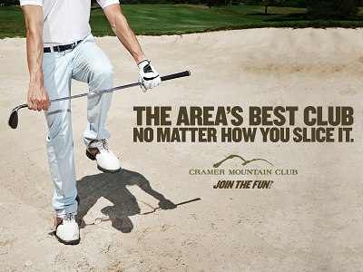 Slice It charlotte club cramer fun gastonia golf mountain nc sand trap