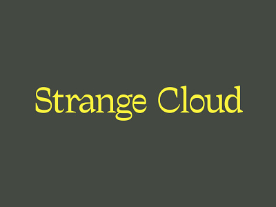 Strange Cloud