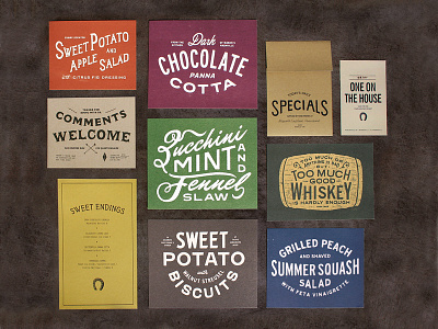 Mason's Collateral branding custom type graphic design hand lettering lettering type typography