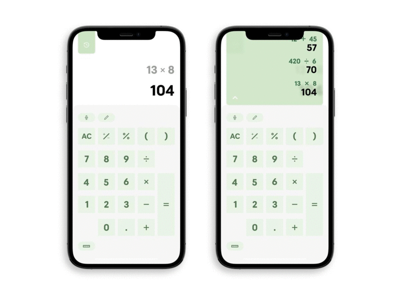 Calculator app design calculator calculator app dailyui dailyuichallenge ui design uxui