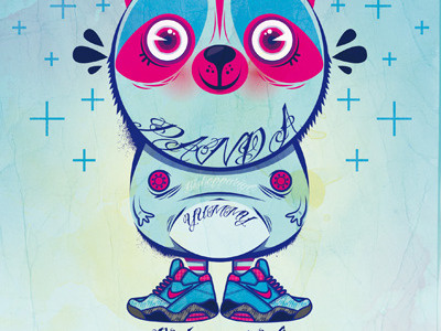 Panda latinos nike panda shoes tatouage