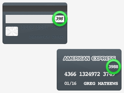 Gettin Plastic american express cccccccccccc credit card cvc cvv mastercard visa