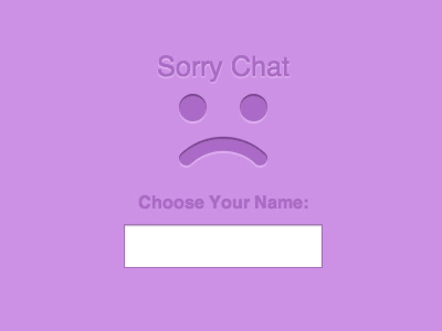 Sorry Chat Login chat login sorry