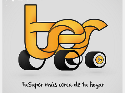 TuSuper Branding branding cart logo shopping super