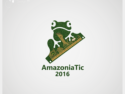 Event Concept amazonian board branding engineering frog logo tech tic