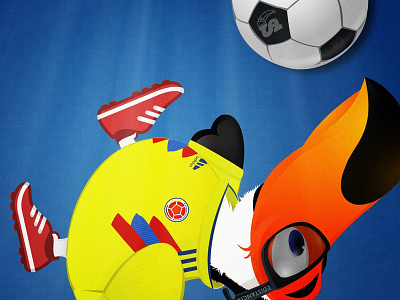 Toucan Playing Football