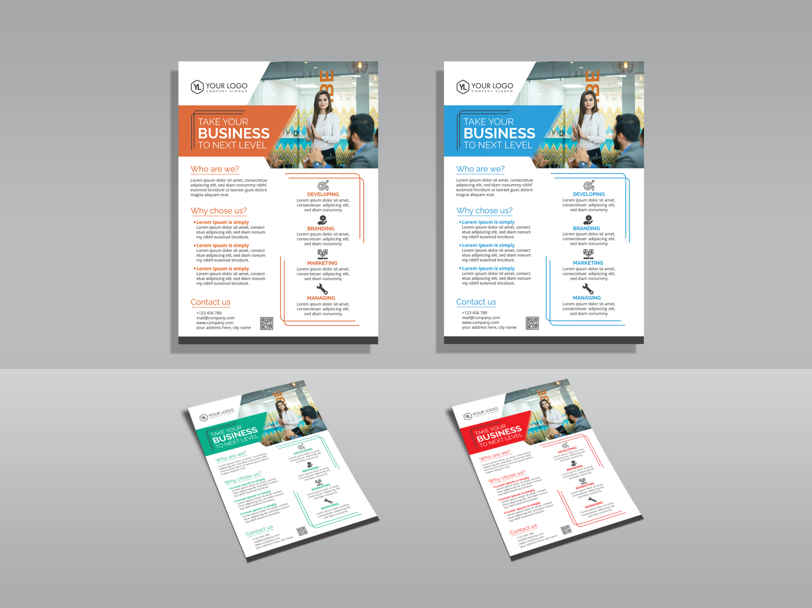 corporate-flyer-design-by-shafayat-alam-on-dribbble